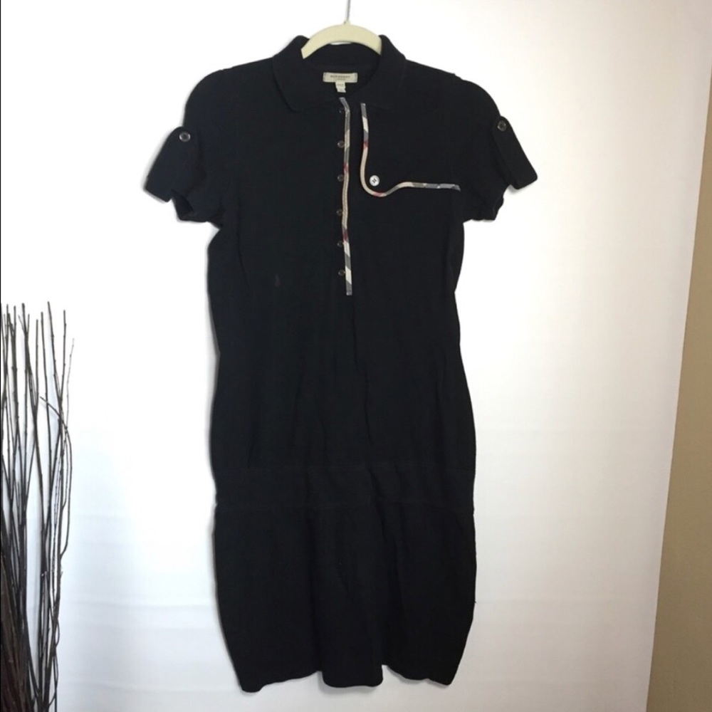 Burberry black dress